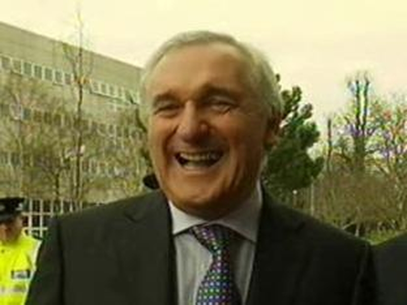 Bertie Ahern - In Belfast to mark Agreement