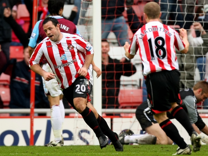 Andy Reid found the net again for Sunderland