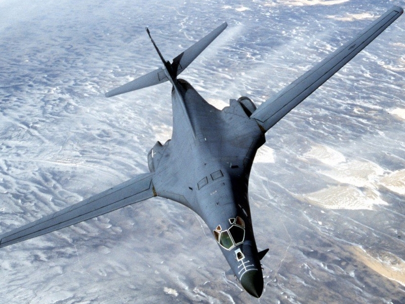 B-1 bomber - Accident in Qatar