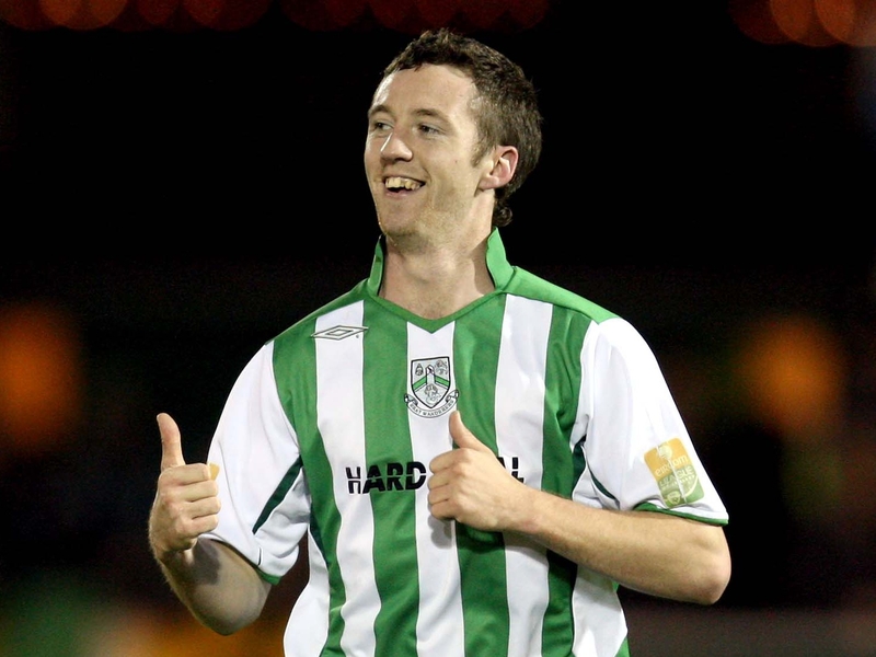 Paddy Kavanagh's first half brace put Bray firmly in control