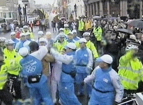 London - At least 35 people arrested