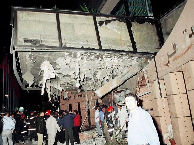 Casablanca - Hotel Farah bombed in 2003
