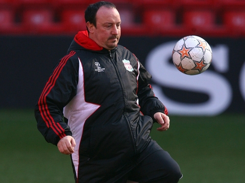 Reds manager Rafa Benitez