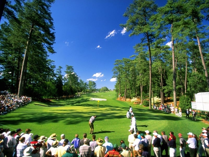 The picturesque Augusta venue plays host to the first Major of 2009