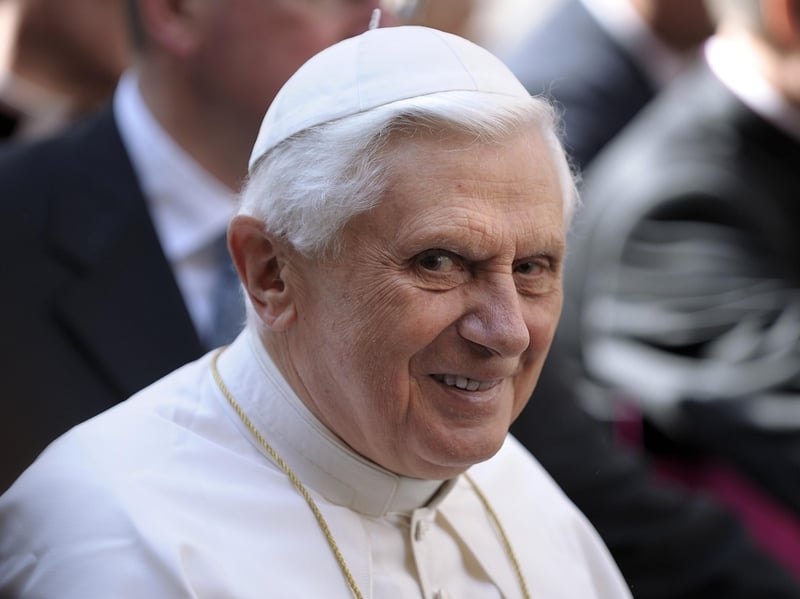 Pope Benedict - First papal visit since John Paul II's 1999 stop in St Louis