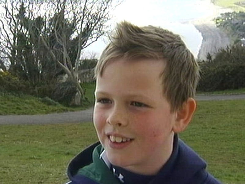 Sean McSharry - Reached mountian peak today