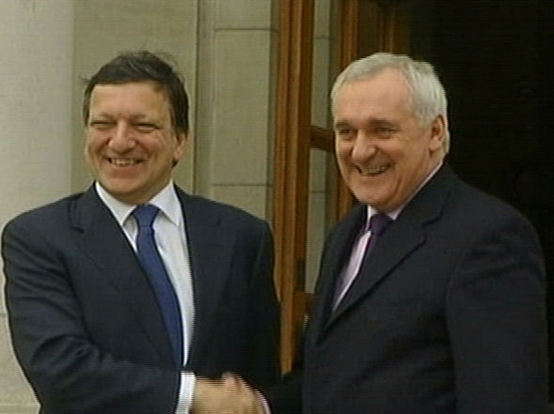 Barroso &amp; Ahern - Tax veto assurance sought