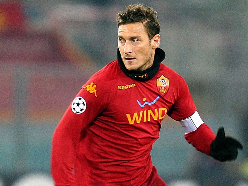 Francesco Totti is not banking on his side collecting silverware this season