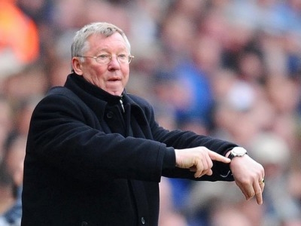Alex Ferguson was pleased with the decisions referee Luis Medina made at the San Siro