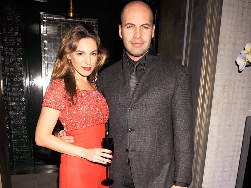 Kelly Brook and Billy Zane