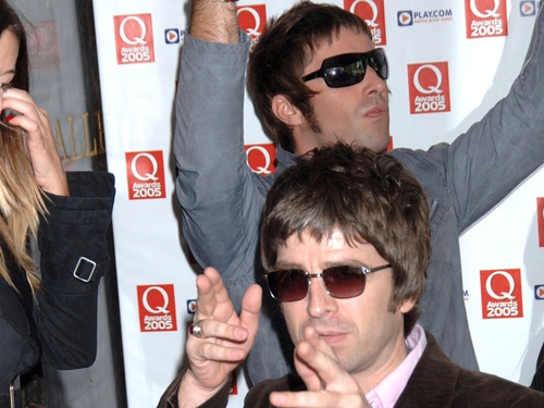 Noel Gallagher and his brother Liam