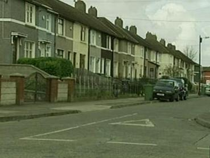 Crumlin - Pipe bomb blast in garden