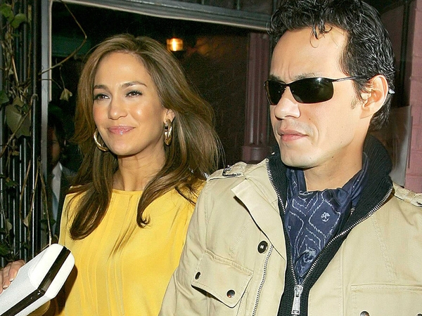 Lopez and husband Marc Anthony - Lives on small screen