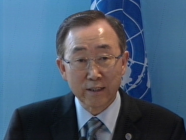 Ban Ki-moon - Call for €485m in funds for World Food Programme