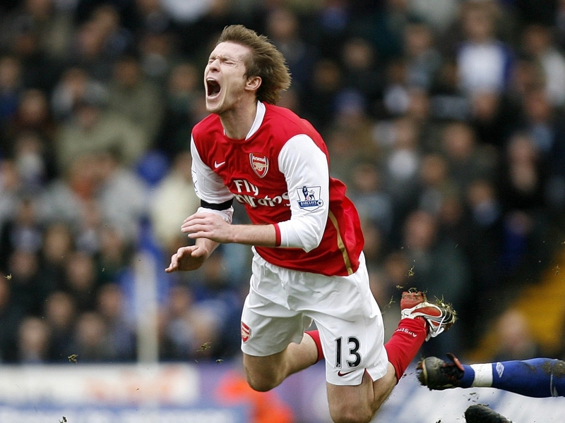 Alexander Hleb's days in an Arsenal jersey would appear to be over
