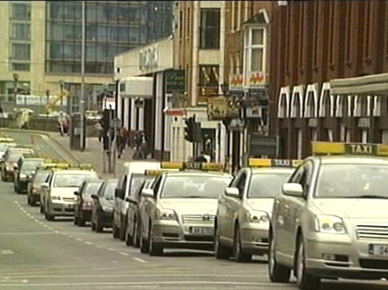 Taxis - Protest calls for moratorium on new licences