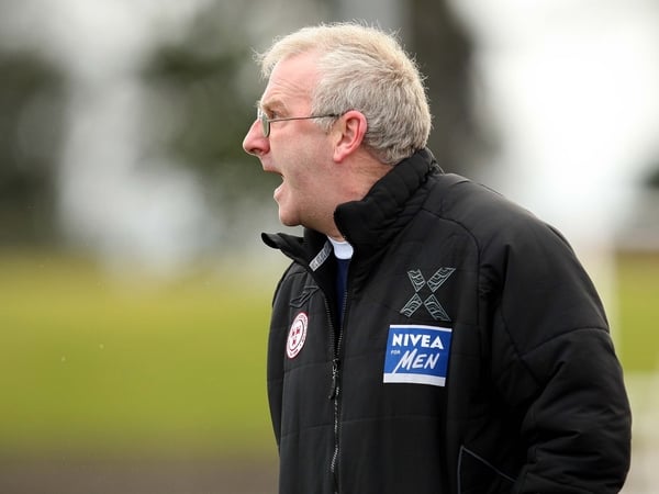 Shelbourne manager Dermot Keely watched his side move into second place after beating Waterford United
