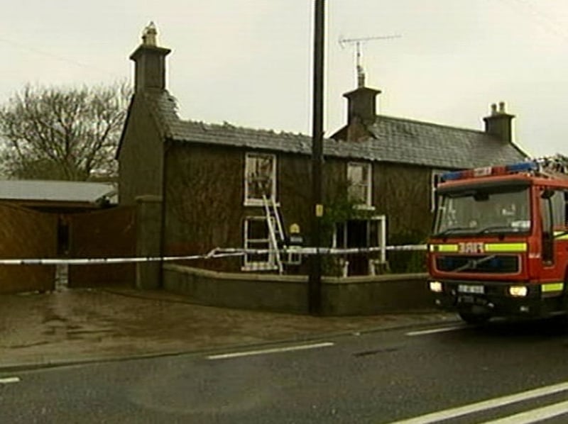 Clonroche - Fire destroys home