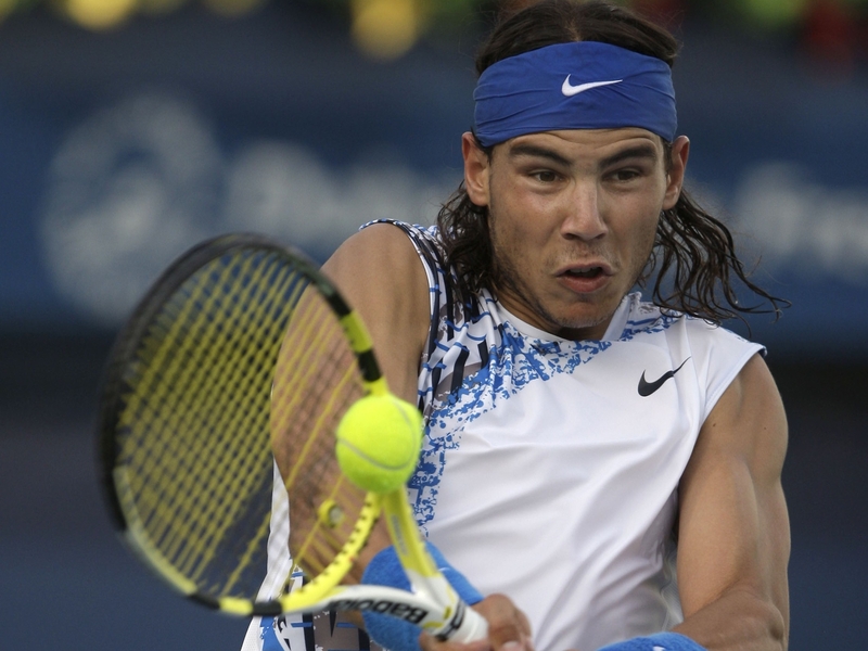 Defending champion Rafael Nadal is scheduled to play later today