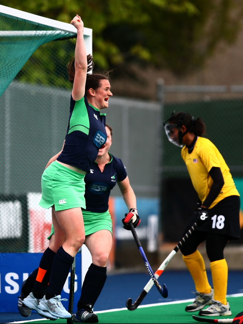 Eimear Creggan scores Ireland's second goal