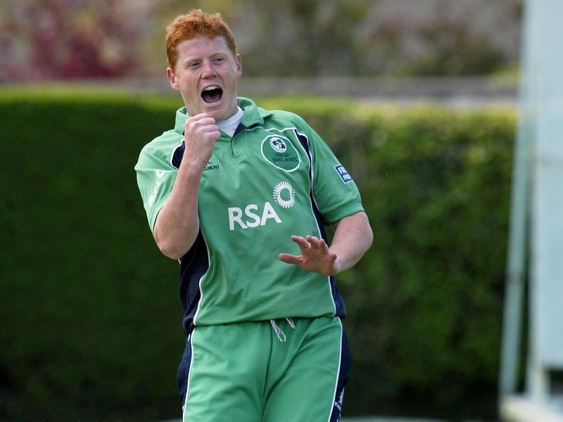 Kevin O'Brien - heroics helped Ireland to victory