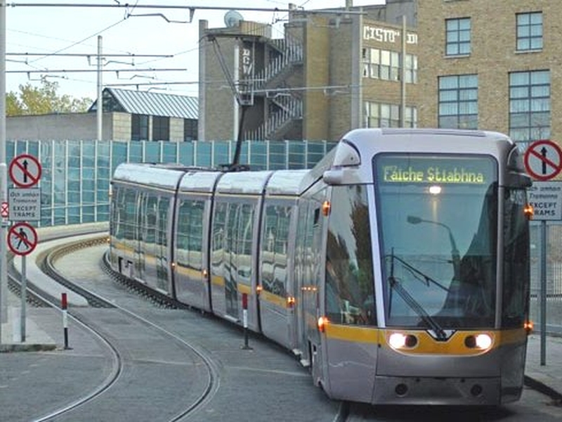Luas - One million fewer passengers in 2008