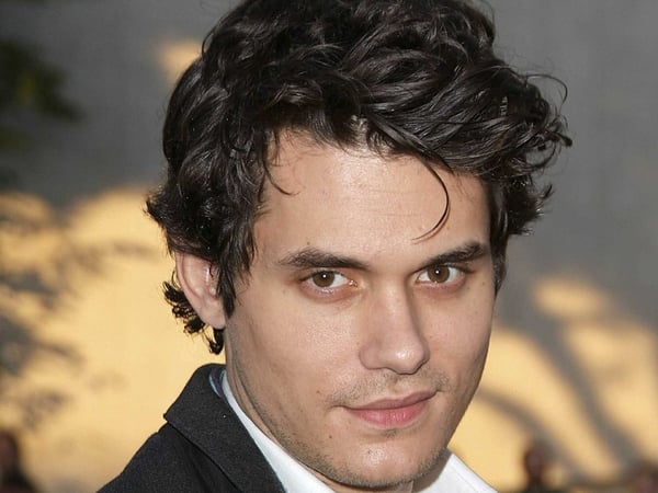 Mayer - Photographed with actress Jennifer Aniston