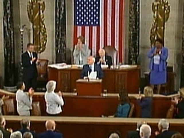 Ahern becomes sixth Irish leader to address a Joint Meeting of US Congress