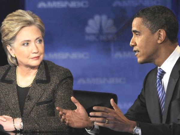 Clinton &amp; Obama - Clash over rising fuel prices