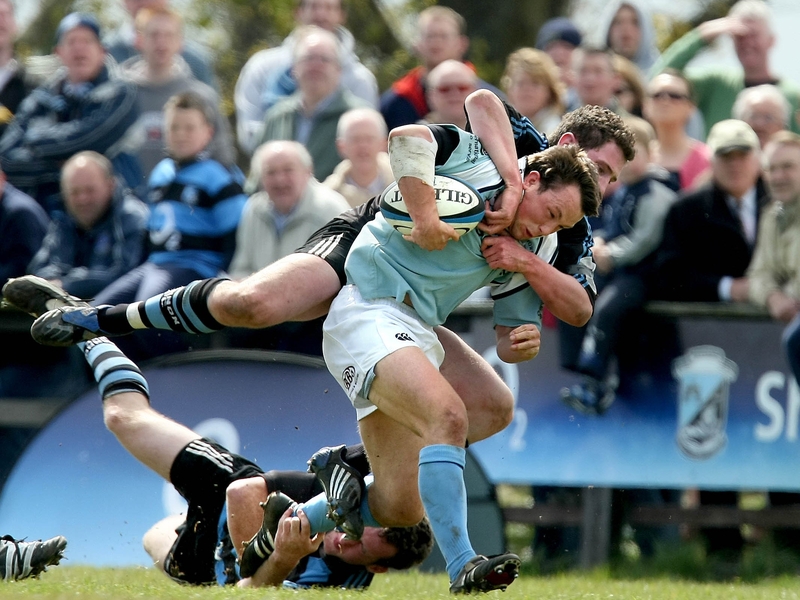 Conan Doyle was one of the try scorers in this emphatic Garryowen success