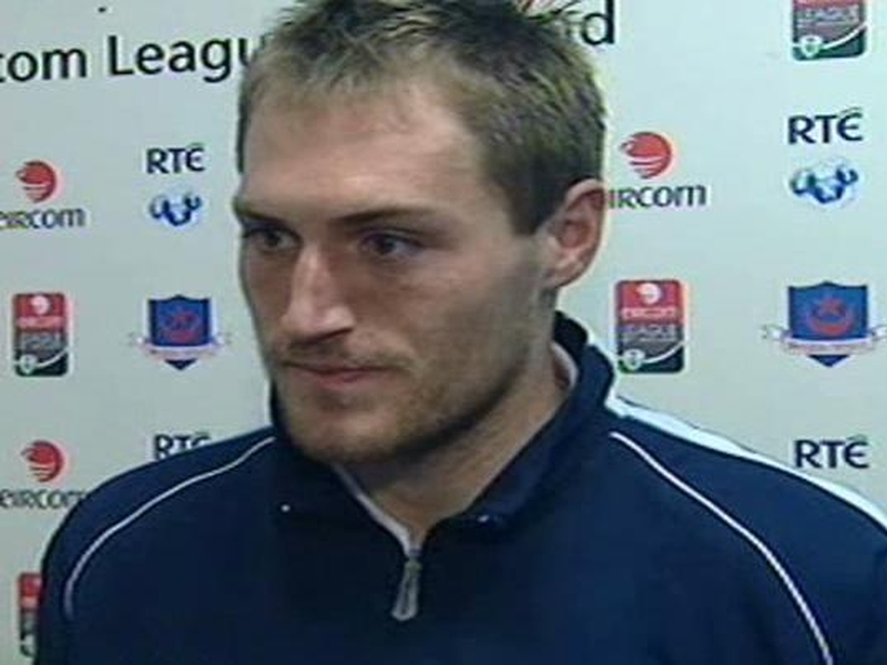 Two goals from Adam Hughes made this game safe for Drogheda