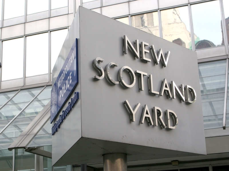 British police - Investigating murder