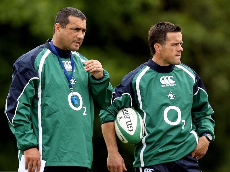 Michael Bradley (l) with assistant coach Alan Clarke