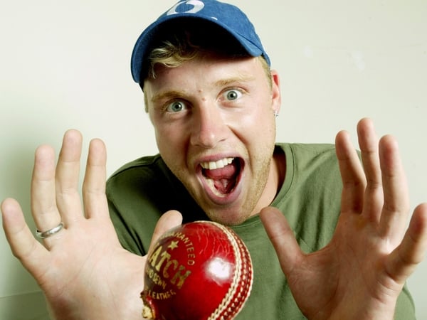 Andrew Flintoff has jumped six places to the top of the ICC rankings for all-rounders