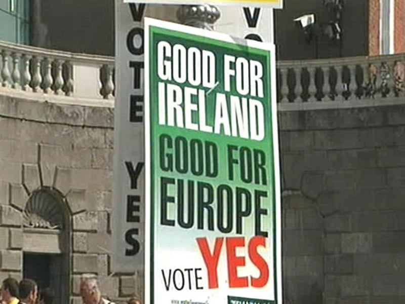 Lisbon Treaty - Rejected last June