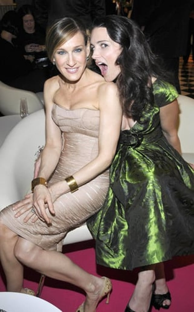 Sarah Jessica Parker and Kristen Davis