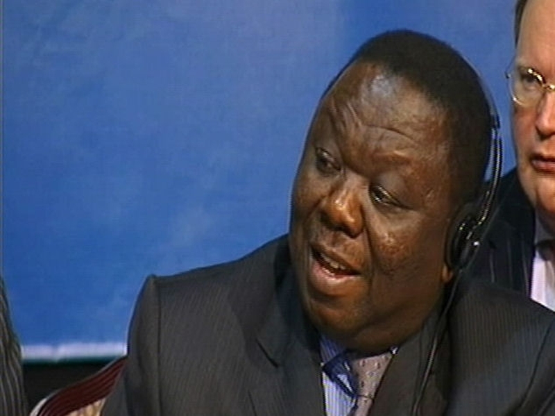 Morgan Tsvangirai - Held for third time in just over a week