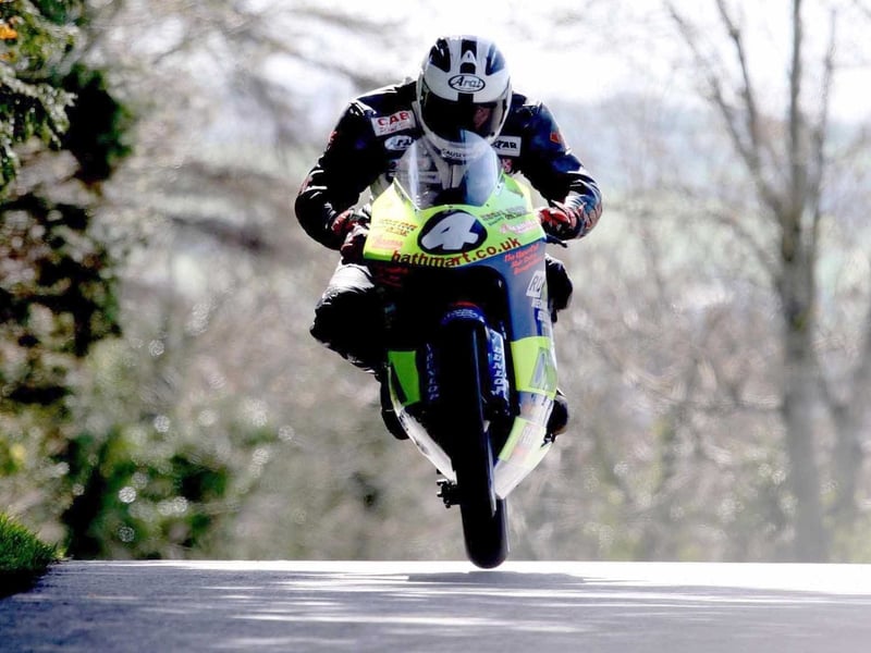 Robert Dunlop died during a practice session on Thursday