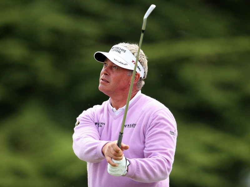 Darren Clarke endured a nightmare on the 18th at Adare Manor