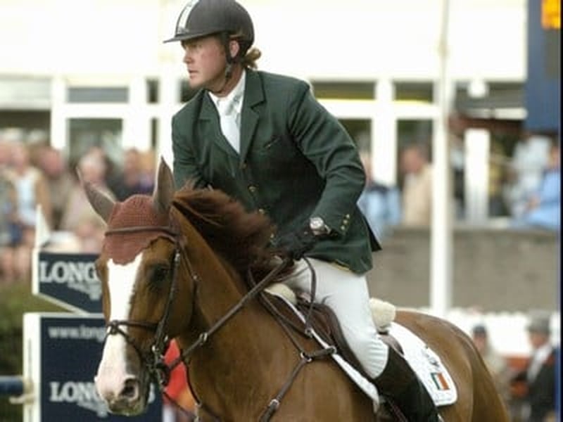 Cameron Hanley had Ireland's only clear round