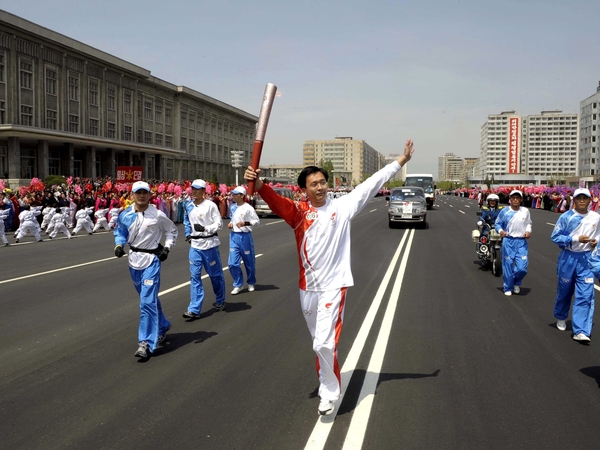The 2008 torch relay has been the most controversial in Olympic history