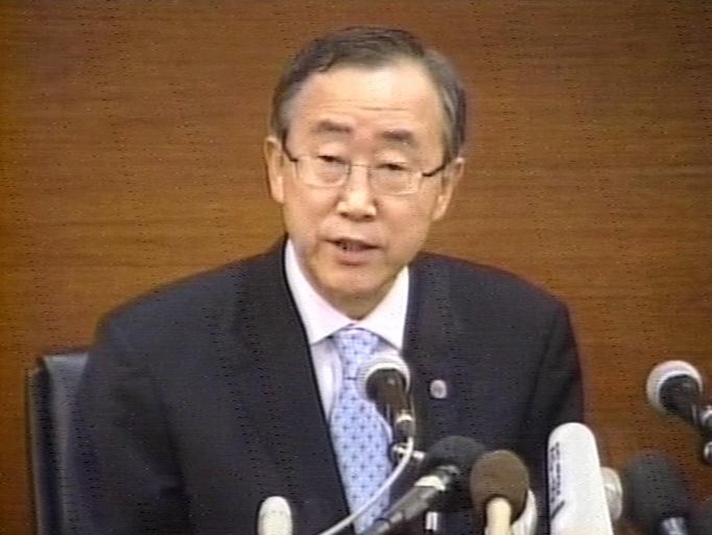 Ban Ki-moon - Heartbreaking scenes in Gaza