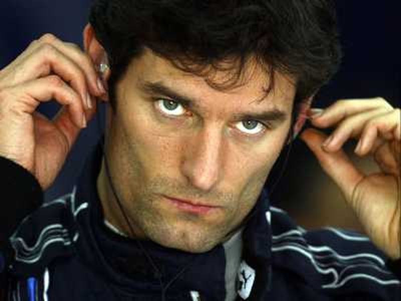 Mark Webber is happy with hia lot at Red Bull