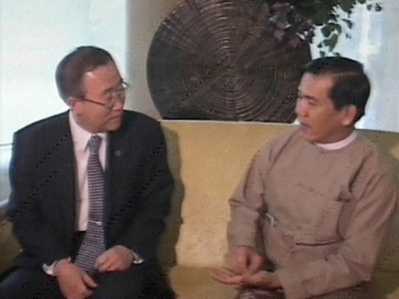 Ban &amp; Nyan Win - Pressure on Burmese leadership