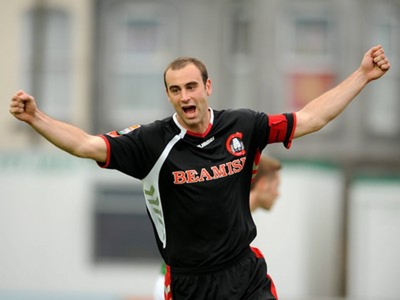 Cork City's Dan Murray celebrates his goal