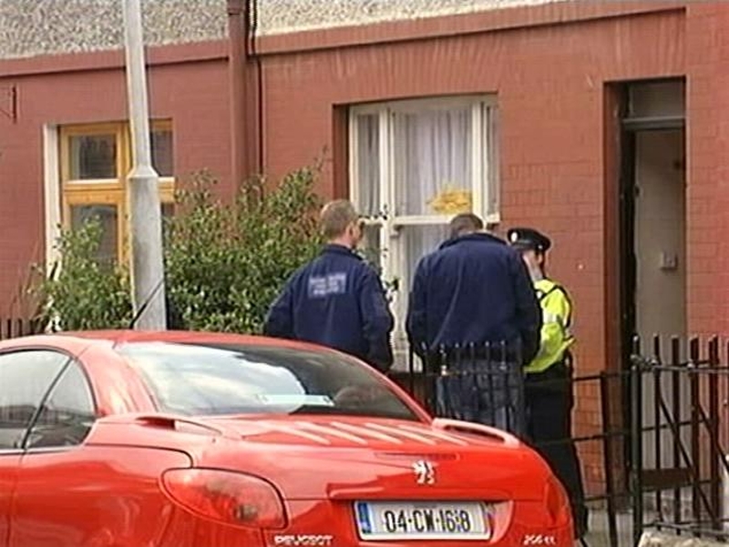 City centre - Explosive device thrown into a back garden