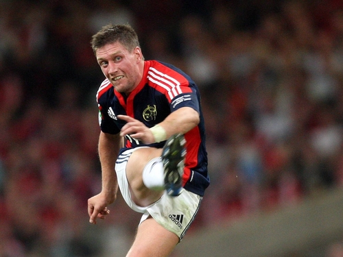 Ronan O'Gara delivered 11 points from the boot