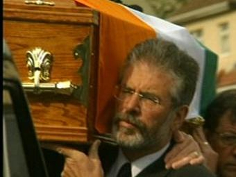 Gerry Adams - Delivered funeral oration