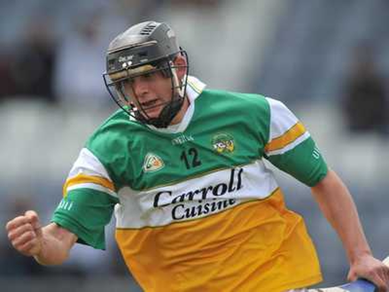 Derek Molloy scored Offaly's third goal against neighbours Laois