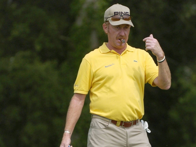 Miguel Angel Jimenez birdied the second play-off hole to win the European Tour's flagship event